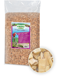 CHIPSI Extra Max – beech wood product for exotic pets