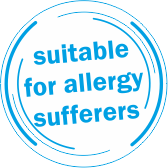 Suitable for allergy sufferers